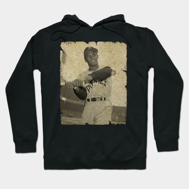 Roberto Clemente - Wins The National League MVP Award, 1966 Hoodie by PESTA PORA